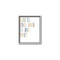 Picture of Life is Cool kids  _GroupedProduct_Rectangle_Portrait_Mini_ _GroupedProduct_Rectangle_Portrait_Canvas_Framed_
