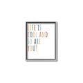Picture of Life is Cool kids  _GroupedProduct_Rectangle_Portrait_Mini_ _GroupedProduct_Rectangle_Portrait_Canvas_Framed_