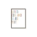 Picture of Life is Cool kids  _GroupedProduct_Rectangle_Portrait_Mini_ _GroupedProduct_Rectangle_Portrait_Canvas_Framed_