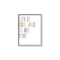 Picture of Life is Cool kids  _GroupedProduct_Rectangle_Portrait_Mini_ _GroupedProduct_Rectangle_Portrait_Canvas_Framed_