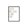 Picture of Life is Cool kids  _GroupedProduct_Rectangle_Portrait_Mini_ _GroupedProduct_Rectangle_Portrait_Canvas_Framed_