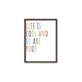 Picture of Life is Cool kids  _GroupedProduct_Rectangle_Portrait_Mini_ _GroupedProduct_Rectangle_Portrait_Canvas_Framed_