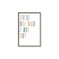 Picture of Life is Cool kids  _GroupedProduct_Rectangle_Portrait_Mini_ _GroupedProduct_Rectangle_Portrait_Canvas_Framed_