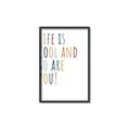 Picture of Life is Cool kids  _GroupedProduct_Rectangle_Portrait_Mini_ _GroupedProduct_Rectangle_Portrait_Canvas_Framed_