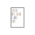 Picture of Life is Cool kids  _GroupedProduct_Rectangle_Portrait_Mini_ _GroupedProduct_Rectangle_Portrait_Canvas_Framed_