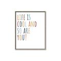 Picture of Life is Cool kids  _GroupedProduct_Rectangle_Portrait_Mini_ _GroupedProduct_Rectangle_Portrait_Canvas_Framed_