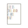 Picture of Life is Cool kids  _GroupedProduct_Rectangle_Portrait_Mini_ _GroupedProduct_Rectangle_Portrait_Canvas_Framed_