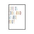 Picture of Life is Cool kids  _GroupedProduct_Rectangle_Portrait_Mini_ _GroupedProduct_Rectangle_Portrait_Canvas_Framed_