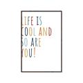 Picture of Life is Cool kids  _GroupedProduct_Rectangle_Portrait_Mini_ _GroupedProduct_Rectangle_Portrait_Canvas_Framed_