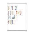 Picture of Life is Cool kids  _GroupedProduct_Rectangle_Portrait_Mini_ _GroupedProduct_Rectangle_Portrait_Canvas_Framed_