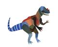 Picture of colourful T-rex _GroupedProduct_Rectangle_Landscape_Mini_ _GroupedProduct_Rectangle_Landscape_Unframed_Print_Only_