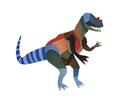 Picture of colourful T-rex _GroupedProduct_Rectangle_Landscape_Mini_ _GroupedProduct_Rectangle_Landscape_Unframed_Print_Only_