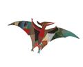 Picture of Colourful pterodactyl _GroupedProduct_Rectangle_Landscape_Mini_ _GroupedProduct_Rectangle_Landscape_Unframed_Print_Only_