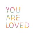 Picture of You are loved kids _GroupedProduct_Square_Mini_ _GroupedProduct_Square_Unframed_Print_Only_