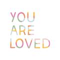 Picture of You are loved kids _GroupedProduct_Square_Mini_ _GroupedProduct_Square_Unframed_Print_Only_