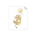 Picture of Floating Baby lion cub _GroupedProduct_Rectangle_Portrait_Mini_ _GroupedProduct_Rectangle_Portrait_Unframed_Print_Only_