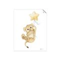 Picture of Floating Baby lion cub _GroupedProduct_Rectangle_Portrait_Mini_ _GroupedProduct_Rectangle_Portrait_Unframed_Print_Only_