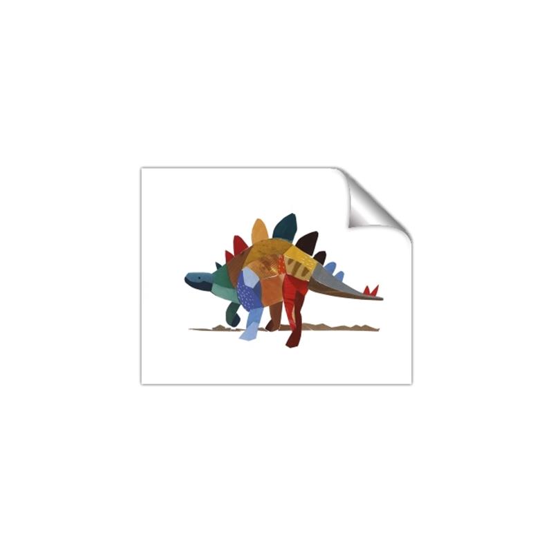 Picture of colorful stegosaurus _GroupedProduct_Rectangle_Landscape_Mini_ _GroupedProduct_Rectangle_Landscape_Unframed_Print_Only_