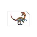 Picture of Colourful velociraptor  _GroupedProduct_Rectangle_Landscape_Mini_ _GroupedProduct_Rectangle_Landscape_Unframed_Print_Only_