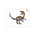 Picture of Colourful velociraptor  _GroupedProduct_Rectangle_Landscape_Mini_ _GroupedProduct_Rectangle_Landscape_Unframed_Print_Only_