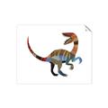 Picture of Colourful velociraptor  _GroupedProduct_Rectangle_Landscape_Mini_ _GroupedProduct_Rectangle_Landscape_Unframed_Print_Only_