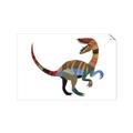 Picture of Colourful velociraptor  _GroupedProduct_Rectangle_Landscape_Mini_ _GroupedProduct_Rectangle_Landscape_Unframed_Print_Only_