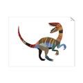 Picture of Colourful velociraptor  _GroupedProduct_Rectangle_Landscape_Mini_ _GroupedProduct_Rectangle_Landscape_Unframed_Print_Only_