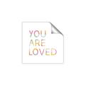 Picture of You are loved kids _GroupedProduct_Square_Mini_ _GroupedProduct_Square_Unframed_Print_Only_