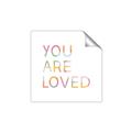 Picture of You are loved kids _GroupedProduct_Square_Mini_ _GroupedProduct_Square_Unframed_Print_Only_