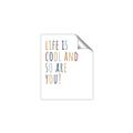 Picture of Life is Cool kids  _GroupedProduct_Rectangle_Portrait_Mini_ _GroupedProduct_Rectangle_Portrait_Unframed_Print_Only_