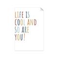 Picture of Life is Cool kids  _GroupedProduct_Rectangle_Portrait_Mini_ _GroupedProduct_Rectangle_Portrait_Unframed_Print_Only_