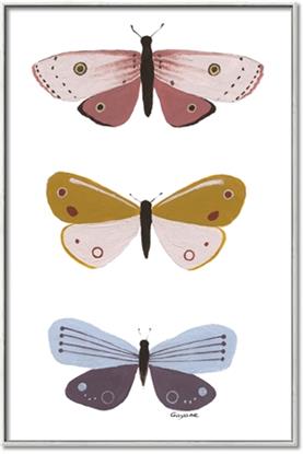 Picture of Pastel Butterflies I