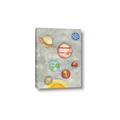Picture of Watercolour Solar System I _GroupedProduct_Rectangle_Portrait_Mini_ _GroupedProduct_Rectangle_Portrait_Canvas_