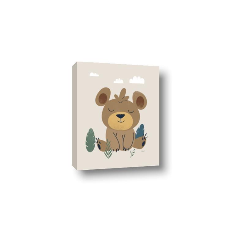 Picture of Friendly bear cub  _GroupedProduct_Rectangle_Portrait_Mini_ _GroupedProduct_Rectangle_Portrait_Canvas_