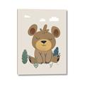 Picture of Friendly bear cub  _GroupedProduct_Rectangle_Portrait_Mini_ _GroupedProduct_Rectangle_Portrait_Canvas_