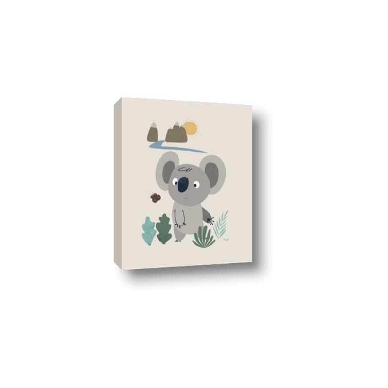Picture of Curious koala _GroupedProduct_Rectangle_Portrait_Mini_ _GroupedProduct_Rectangle_Portrait_Canvas_