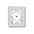 Picture of Smiling Polar bear _GroupedProduct_Rectangle_Portrait_Mini_ _GroupedProduct_Rectangle_Portrait_Canvas_