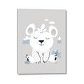 Picture of Smiling Polar bear _GroupedProduct_Rectangle_Portrait_Mini_ _GroupedProduct_Rectangle_Portrait_Canvas_