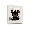 Picture of Cute black bear  _GroupedProduct_Rectangle_Portrait_Mini_ _GroupedProduct_Rectangle_Portrait_Canvas_
