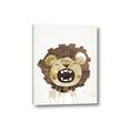 Picture of Roaring Lion cub _GroupedProduct_Rectangle_Portrait_Mini_ _GroupedProduct_Rectangle_Portrait_Canvas_