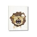 Picture of Roaring Lion cub _GroupedProduct_Rectangle_Portrait_Mini_ _GroupedProduct_Rectangle_Portrait_Canvas_
