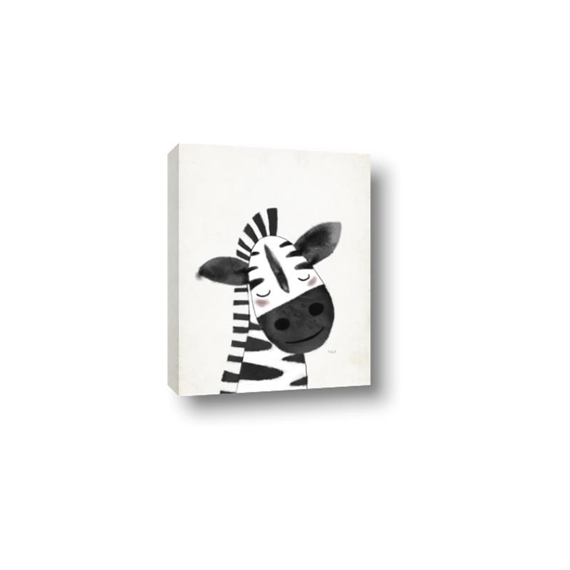 Picture of Smiling Zebra _GroupedProduct_Rectangle_Portrait_Mini_ _GroupedProduct_Rectangle_Portrait_Canvas_