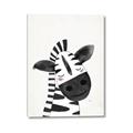 Picture of Smiling Zebra _GroupedProduct_Rectangle_Portrait_Mini_ _GroupedProduct_Rectangle_Portrait_Canvas_