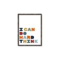Picture of Hard think Kids _GroupedProduct_Rectangle_Portrait_Mini_ _GroupedProduct_Rectangle_Portrait_Canvas_Framed_