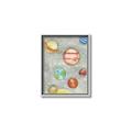 Picture of Watercolour Solar System I _GroupedProduct_Rectangle_Portrait_Mini_ _GroupedProduct_Rectangle_Portrait_Canvas_Framed_