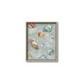 Picture of Watercolour Solar System II _GroupedProduct_Rectangle_Portrait_Mini_ _GroupedProduct_Rectangle_Portrait_Canvas_Framed_