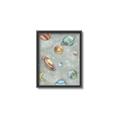 Picture of Watercolour Solar System II _GroupedProduct_Rectangle_Portrait_Mini_ _GroupedProduct_Rectangle_Portrait_Canvas_Framed_