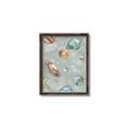Picture of Watercolour Solar System II _GroupedProduct_Rectangle_Portrait_Mini_ _GroupedProduct_Rectangle_Portrait_Canvas_Framed_