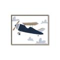 Picture of Flying through the clouds I  _GroupedProduct_Rectangle_Landscape_Mini_ _GroupedProduct_Rectangle_Landscape_Canvas_Framed_