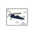Picture of Flying through the clouds I  _GroupedProduct_Rectangle_Landscape_Mini_ _GroupedProduct_Rectangle_Landscape_Canvas_Framed_